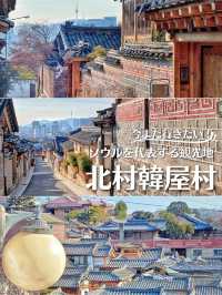 【韓国旅行】初めてのソウルなら絶対に訪れたい『北村韓屋村』韓国らしい街並みを体験‼️
