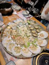 驚人量海鮮🦐盤