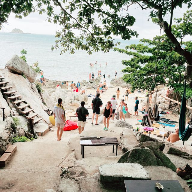 Secret beach on Koh Tao 