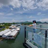สกายวอล์คเมืองกาญจน์  ชมวิวเมืองสวยๆ 