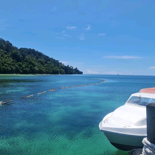 Relaxing at Bunga Raya Island Resort