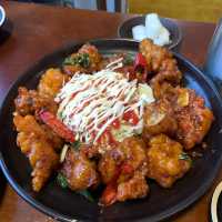 Chic place for a drink and light meal in Hapjeong