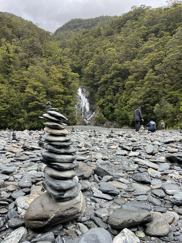 紐西蘭旅遊景點分享!南島會經過的瀑布