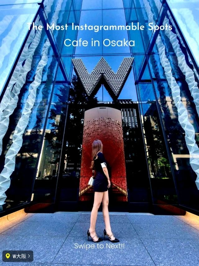 【大阪/カフェ】最高にフォトジェニックなspotといえばここ！お高くても1度は行きたい🤚✨W大阪🏙️