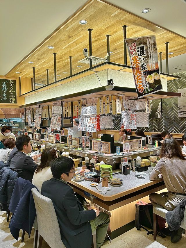 일본여행 도쿄역 회전초밥맛집🍣