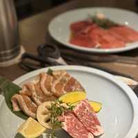 旺角帝京酒店附近柞木炭家熱石海鮮拼盤