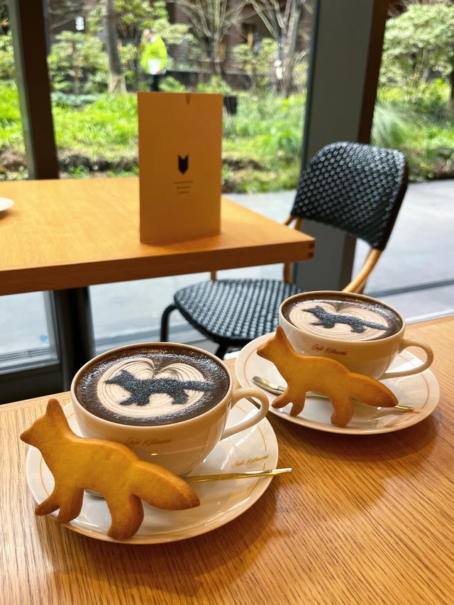 【京都カフェ】ラテとキツネクッキーが可愛いカフェ🦊