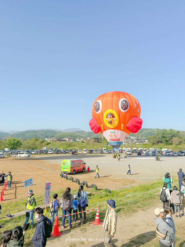 【長野/佐久】県下最大級の熱気球大会🎈一斉に飛ぶ瞬間は感動！