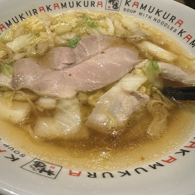 關西機場美食廣場拉麵店