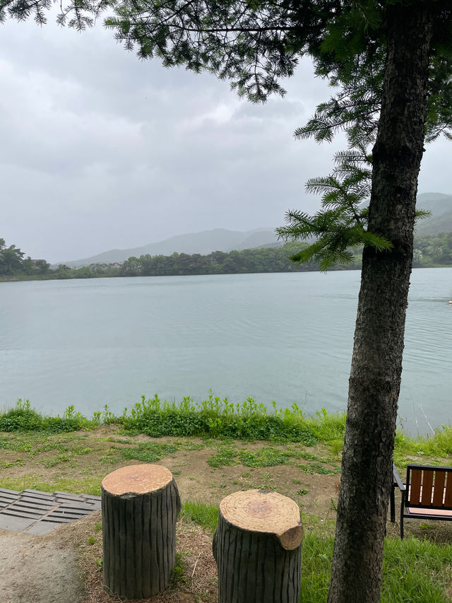 포천 우금저수지가 보이는☕️‘카페퍼르’
