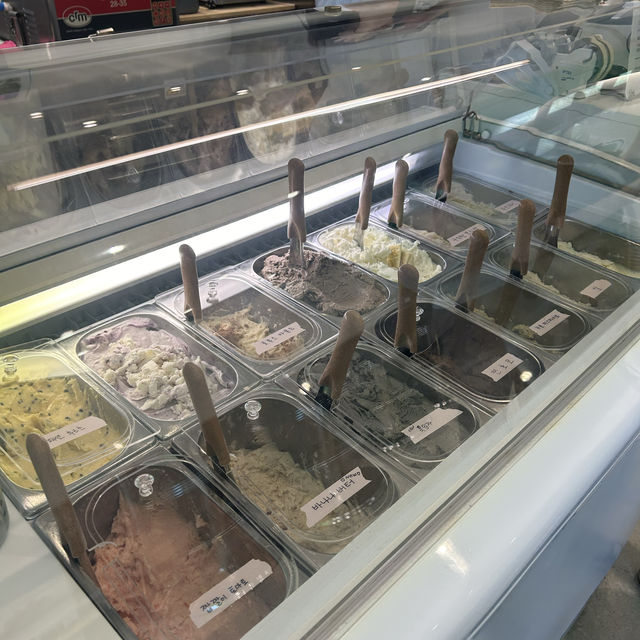 【韓国🇰🇷光州/カフェ🍨】 ZEZE GELATO 제제젤라또
