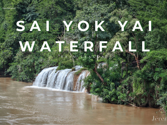 รีวิว น้ำตกไทรโยคใหญ่ (หน้าฝน)💦