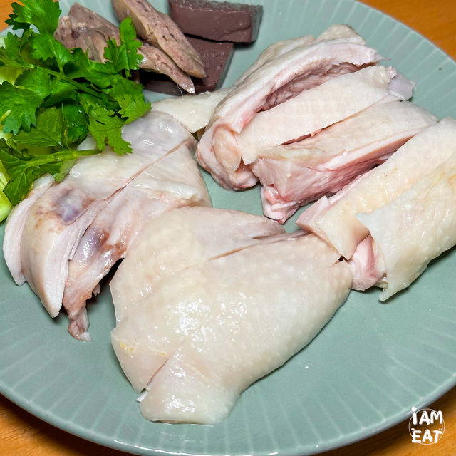 ข้าวมันไก่อร่อย แต่มีจำนวนจำกัด ย่านปากเกร็ด 