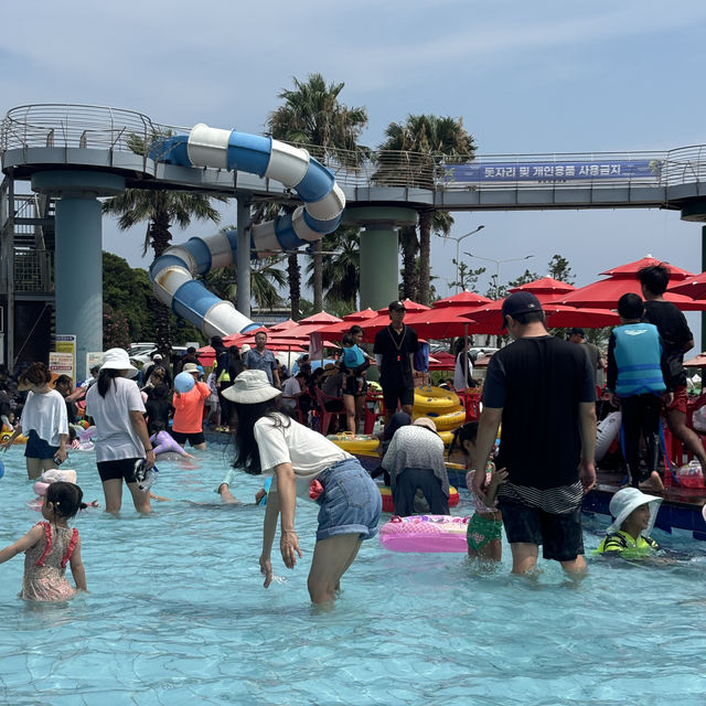 제주 야외풀장 화순금모래담수풀장