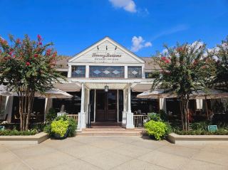 An afternoon tea gathering at Tommy Bahama, Houston