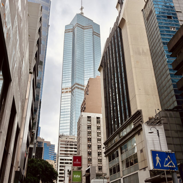 "Contrasting Vibes: The Dynamic Essence of Central Hong Kong"