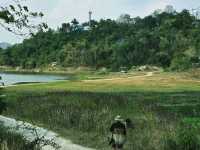 อ่างเก็บน้ำ ห้วยท่าเคย บ้านคา ราชบุรี 