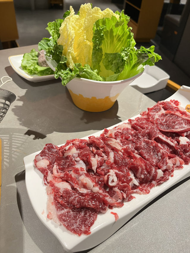 新鮮牛肉火鍋在羅湖！