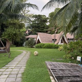 The accommodation in Phang Nga.