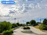 錫切斯：巴塞隆納近郊度假濱海小鎮-美麗沙灘與海景