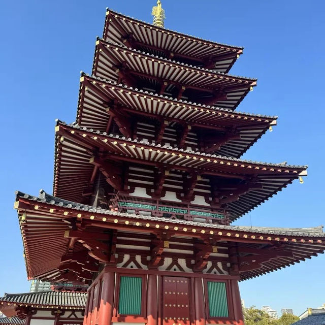 大阪景點推薦：大阪四天王寺，市中心的寧靜古剎