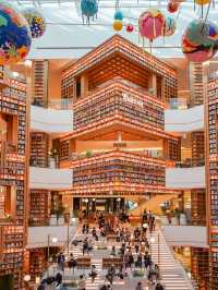 【韓国／水原】1度は見に行ってほしい、圧巻の図書館