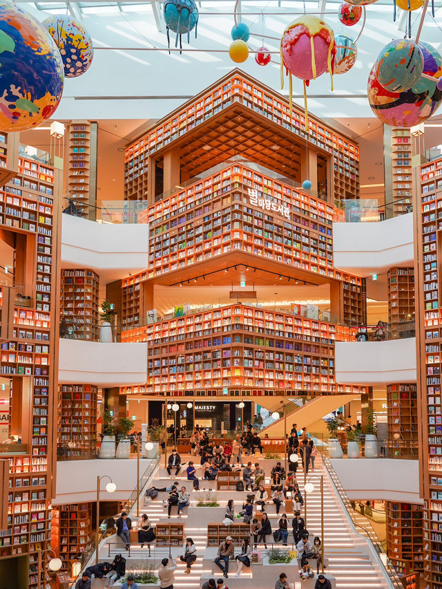 【韓国／水原】1度は見に行ってほしい、圧巻の図書館