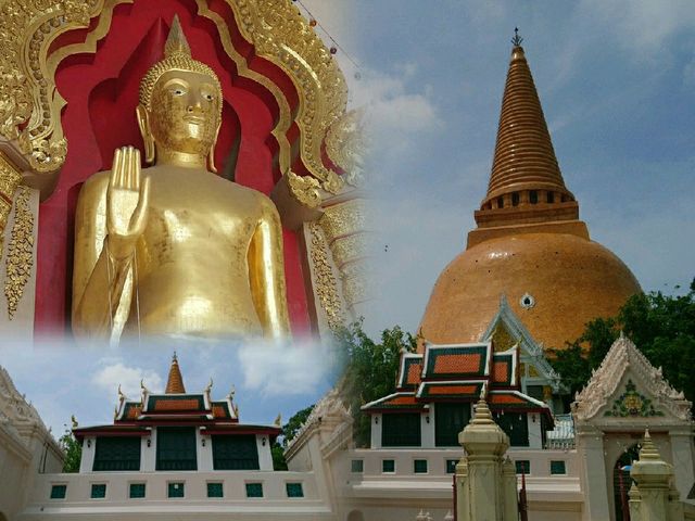 พาคุณพ่อมาไหว้พระปฐมเจดีย์