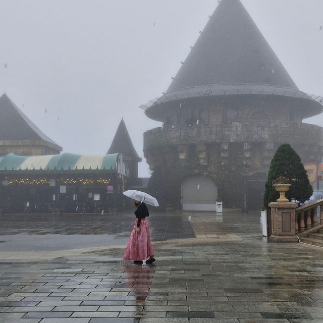 ฤดูฝน กับหมอกที่ Ba na hill ดานัง 