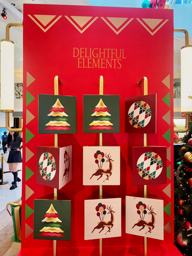 【西九龍】圓方：ELEMENTS! DELIGHT-GO-ROUND 聖誕遊樂園