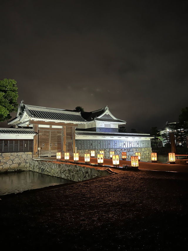 【長野🇯🇵】夜の松本城🏯