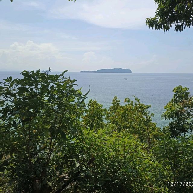 Amazing jungle track in Gaya island