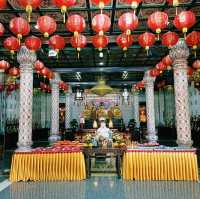 泰國合艾著名華人歷史古跡寺廟景點:慈善寺วัดฉื่อฉาง หาดใหญ่，適合拍照📸打卡祈福