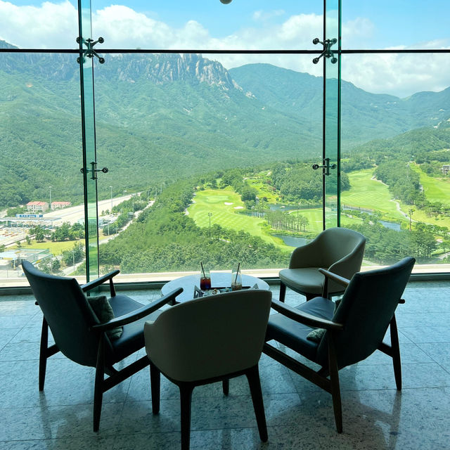 뷰 끝판왕 고성 소노펠리체 카페 더엠브로시아 ⛰️🌿