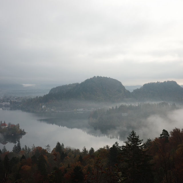 Lake Bled in the Misty Embrace