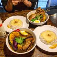 Awesome soup curry in Susukino😍