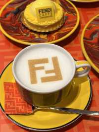 Elegant Tea Time at FENDI CAFE Omotesando