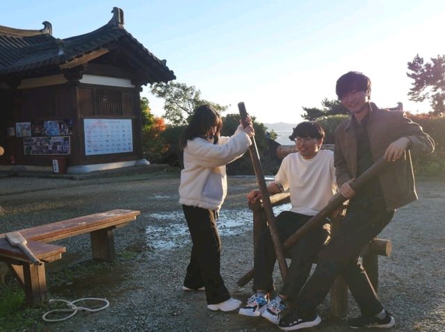 대한민국 완도를 와서