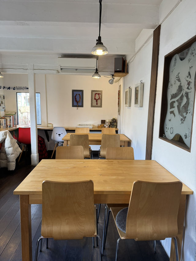 【日田観光】豆田町商店街にある可愛い白くまに会えるカフェ🐻‍❄️