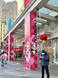 PANDAS AT EVERY CORNER , ONLY IN CHENGDU !