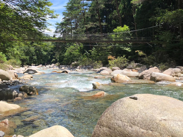 恋路のつり橋と澄み渡る川で遊びまくろう!💖