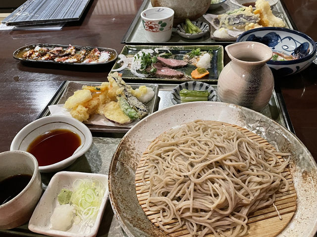 🇯🇵【長野県】白馬村の人気手打ち蕎麦店！膳！(^^)