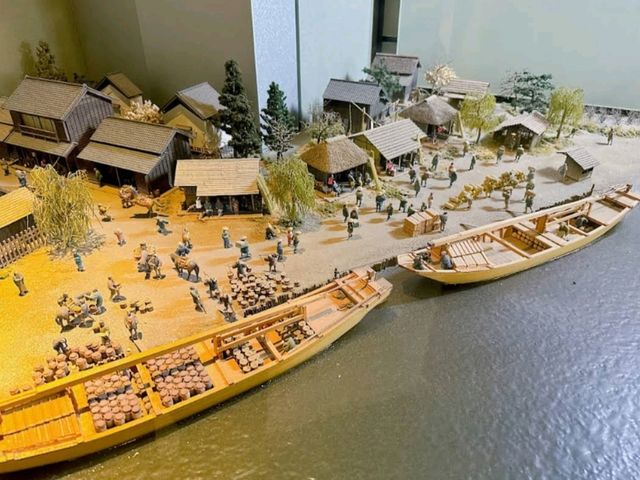 建於堤防之上的歷史遺跡---千葉縣關宿城博物館