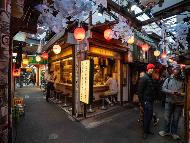 海外の人に大人気！思い出横丁🍢