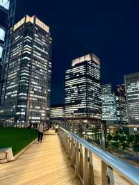 A Night Around Tokyo Station – Rooftop Views & Late-Night Bites