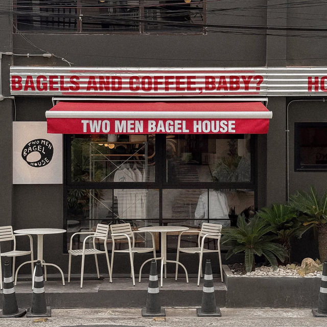 Two Men Bagel House • Saladaeng, BKK