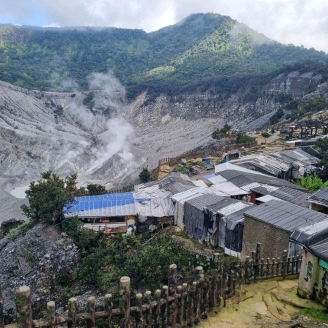 Mystical Adventure at Tangkuban Perahu, Indonesia