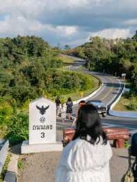 Landmark จ. น่าน ถ.หมายเลข 3 วิวหลักล้าน