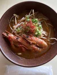 【久米島】海が見える絶品ラーメン！笑島の車海老ラーメンは絶対食べて🍜🦐