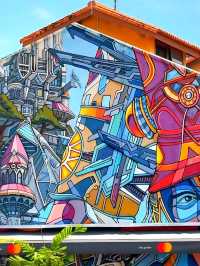 A Burst of Color: Exploring the Murals of Arab Street and Haji Lane in Singapore